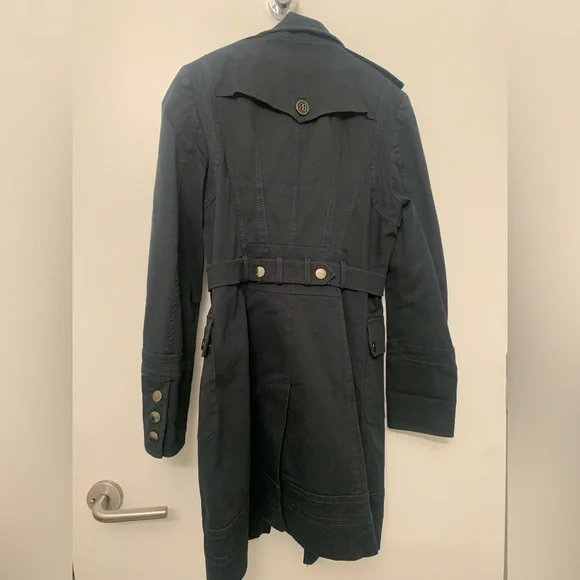 Karen Millen Denim Trench Coat - Picture 2 of 2
